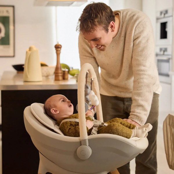 Фото - Стільчик для годування трансформер Kinderkraft 2в1 Kinderkraft Fini Up Beige (KHFINIUPBEG0000)